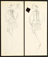 2 Karl Lagerfeld Fashion Drawings - Sold for $2,375 on 12-09-2021 (Lot 78).jpg